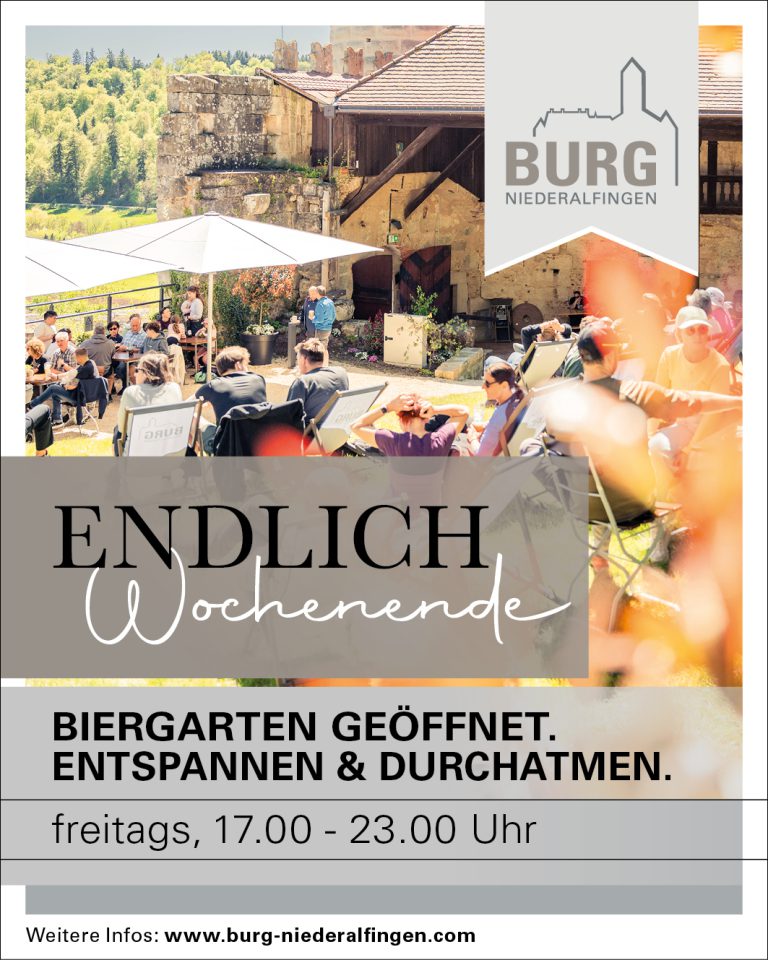 Jeden Freitag – Endlich Wochenende